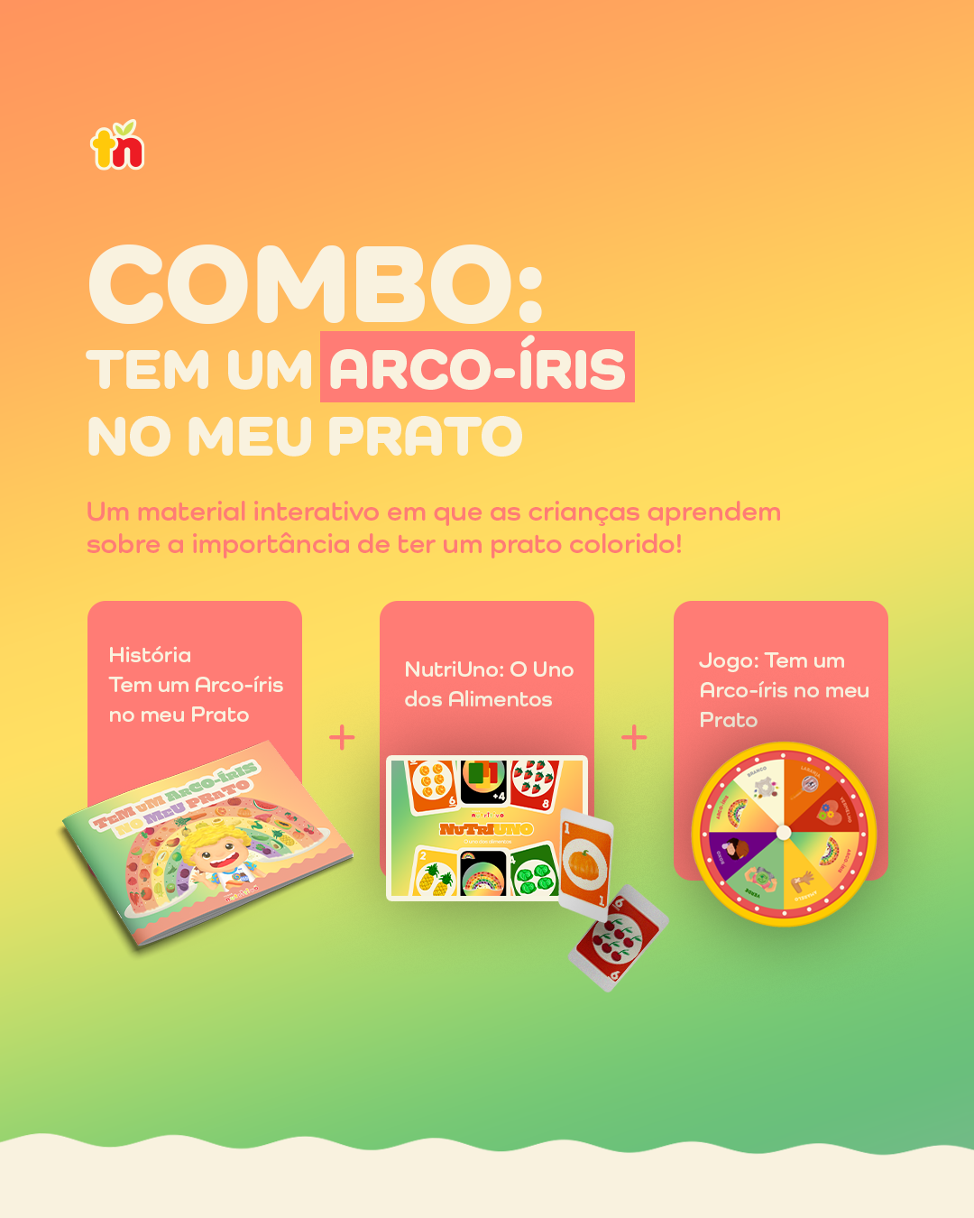 Projeto: Tem um arco-íris no meu prato