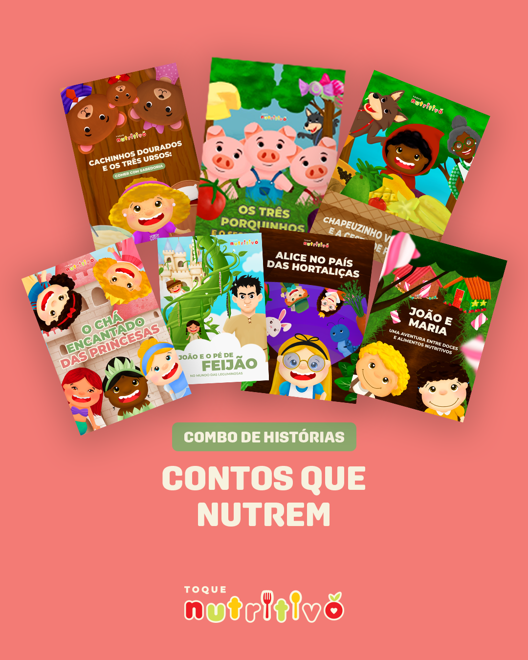 Combo de Histórias: Contos que Nutrem