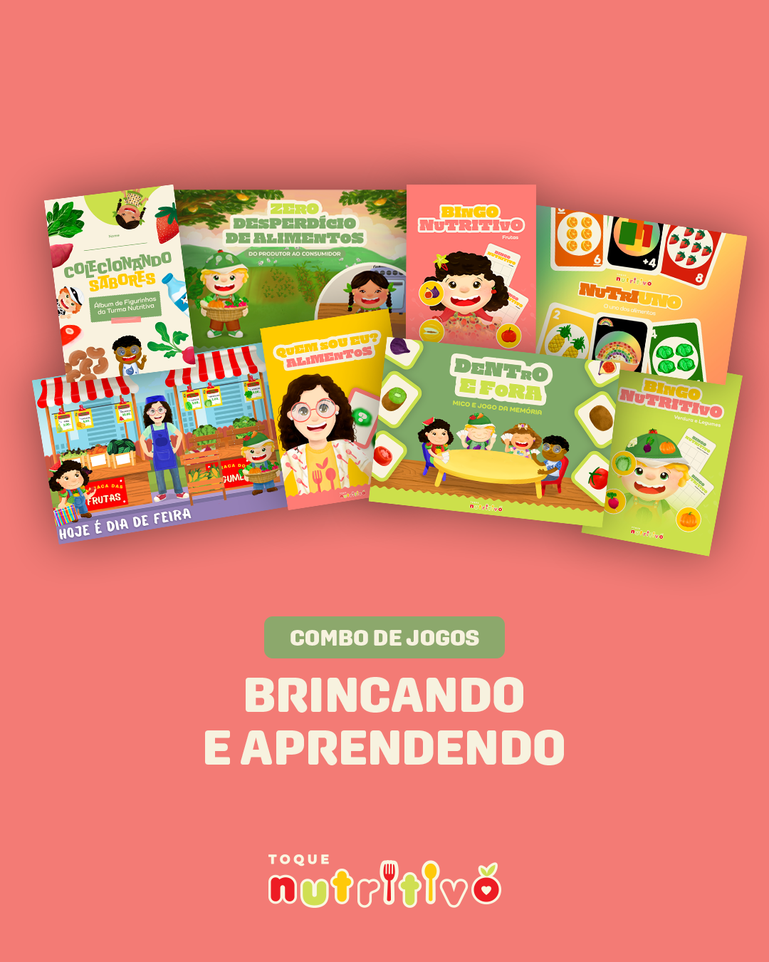 Combo de Jogos: Brincando e Aprendendo